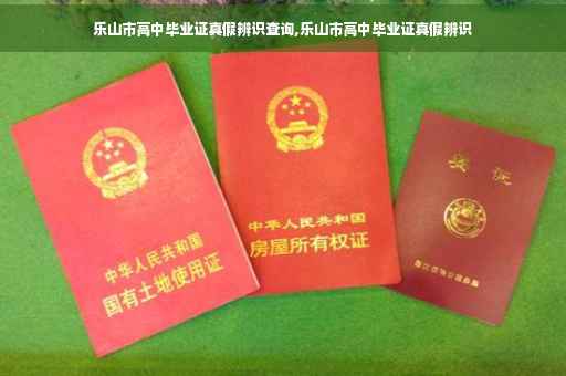 乐山市高中毕业证真假辨识查询,乐山市高中毕业证真假辨识