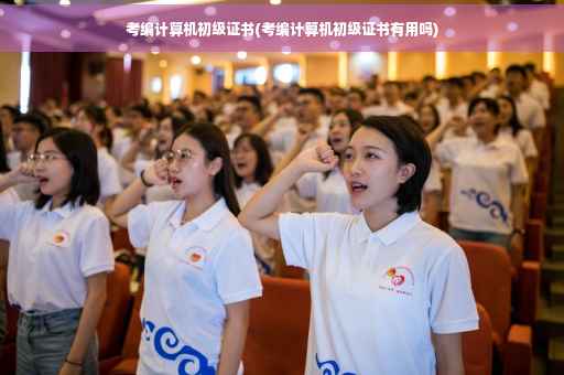 考编计算机初级证书(考编计算机初级证书有用吗)