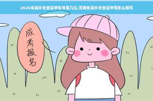 2020年高中毕业证学生号是几位,河南省高中毕业证学号怎么填写