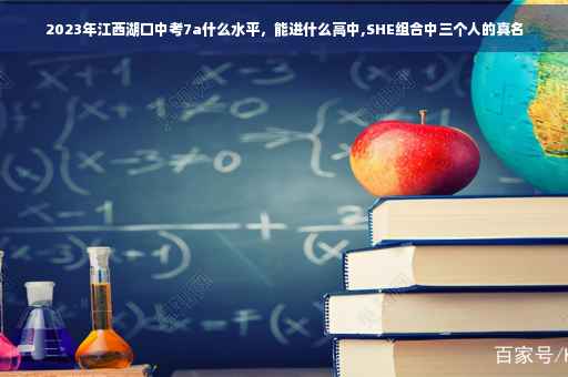 2023年江西湖口中考7a什么水平，能进什么高中,SHE组合中三个人的真名