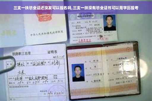 三支一扶毕业证还没发可以报名吗,三支一扶没有毕业证书可以用学历报考