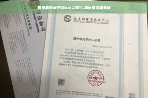 技校毕业证在哪里可以查到,如何查询毕业证