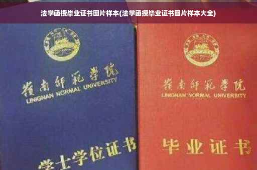 法学函授毕业证书图片样本(法学函授毕业证书图片样本大全)