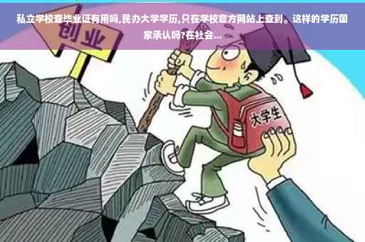 私立学校查毕业证有用吗,民办大学学历,只在学校官方网站上查到。这样的学历国家承认吗?在社会...