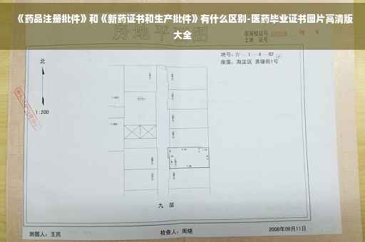 《药品注册批件》和《新药证书和生产批件》有什么区别-医药毕业证书图片高清版大全