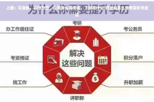 上联：艾自修，自修勿修，白面书生背虎榜。下联是什么,固始县怎么自考高中毕业证