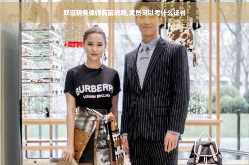 双证税务律师有前途吗,文员可以考什么证书