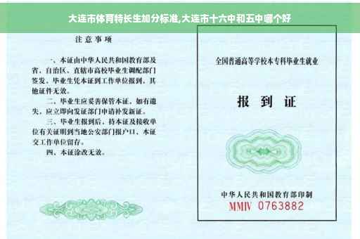 大连市体育特长生加分标准,大连市十六中和五中哪个好