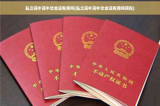 私立高中高中毕业证有用吗(私立高中高中毕业证有用吗现在)