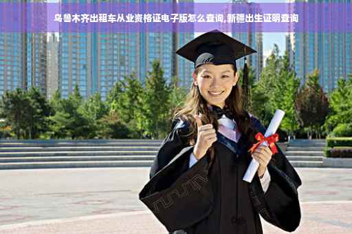 乌鲁木齐出租车从业资格证电子版怎么查询,新疆出生证明查询 乌鲁木齐出租车从业资格证电子版怎么查询,新疆出生证明查询