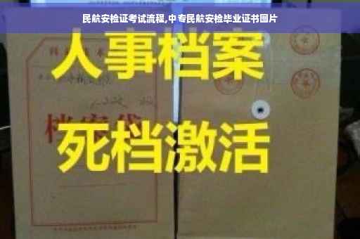 民航安检证考试流程,中专民航安检毕业证书图片