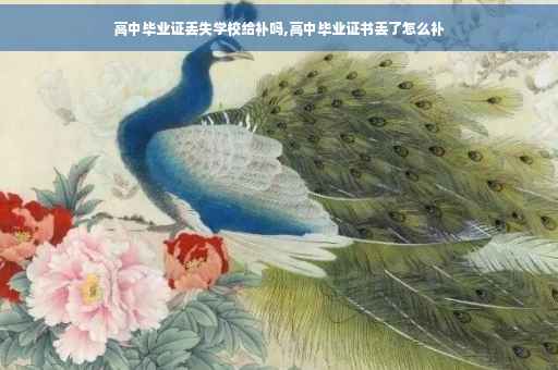 高中毕业证丢失学校给补吗,高中毕业证书丢了怎么补