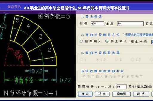 80年出生的高中毕业证是什么,80年代的本科有没有学位证书