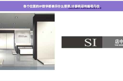 各个位置的IP数字都表示什么意思,计算机证书编号几位