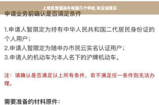 上党区普通高中有哪几个学校,张云波简历