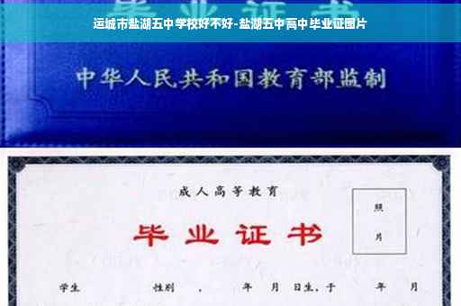 运城市盐湖五中学校好不好-盐湖五中高中毕业证图片