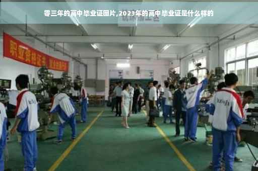 零三年的高中毕业证图片,2023年的高中毕业证是什么样的