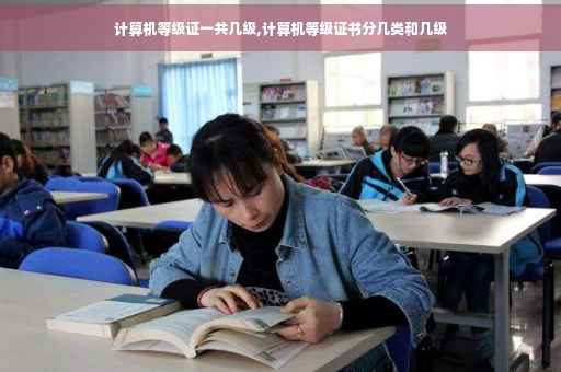 计算机等级证一共几级,计算机等级证书分几类和几级