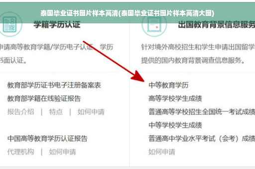 泰国毕业证书图片样本高清(泰国毕业证书图片样本高清大图)