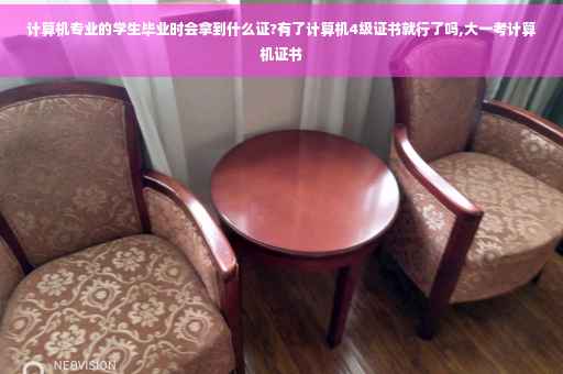 计算机专业的学生毕业时会拿到什么证?有了计算机4级证书就行了吗,大一考计算机证书