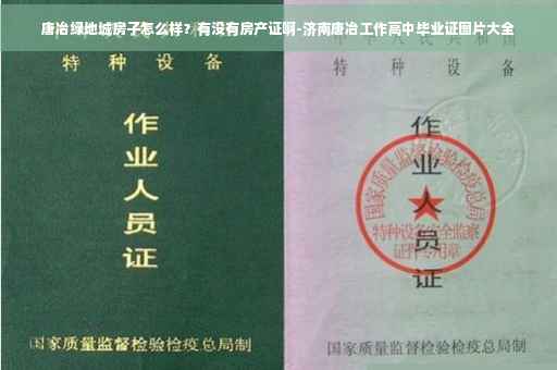 唐冶绿地城房子怎么样？有没有房产证啊-济南唐冶工作高中毕业证图片大全