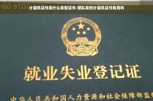 计算机证书是什么类型证书-部队发的计算机证书有用吗