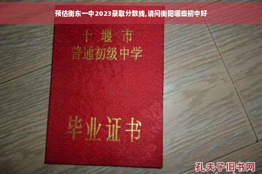 预估衡东一中2023录取分数线,请问衡阳哪些初中好