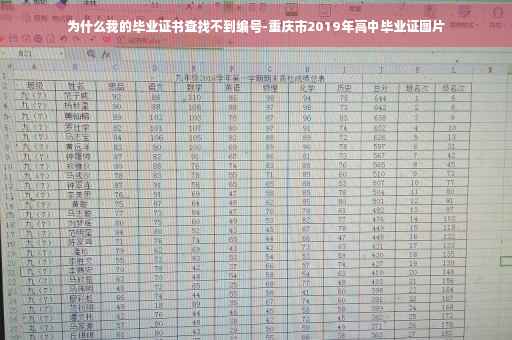 为什么我的毕业证书查找不到编号-重庆市2019年高中毕业证图片