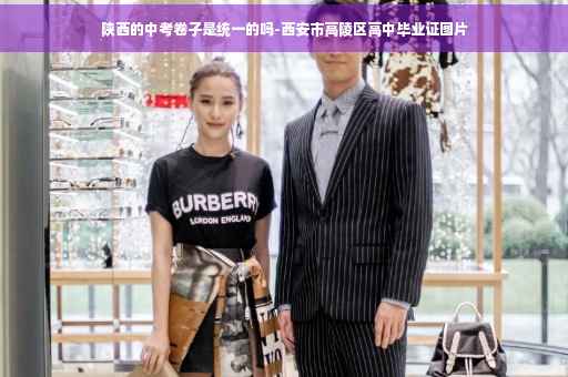 陕西的中考卷子是统一的吗-西安市高陵区高中毕业证图片
