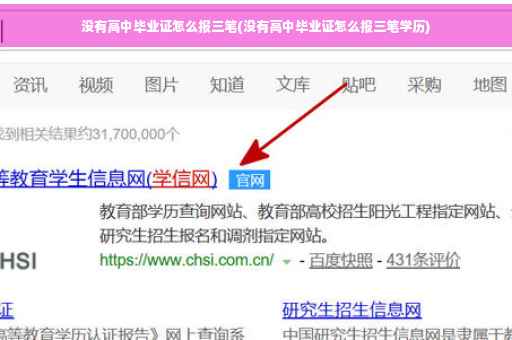 没有高中毕业证怎么报三笔(没有高中毕业证怎么报三笔学历)