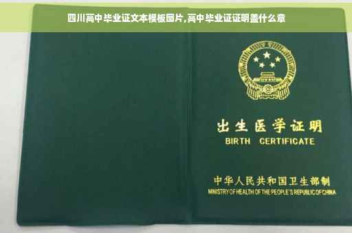 四川高中毕业证文本模板图片,高中毕业证证明盖什么章