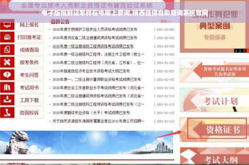 电子版报到证怎样在电脑上查询,陕西低保自助查询系统官网