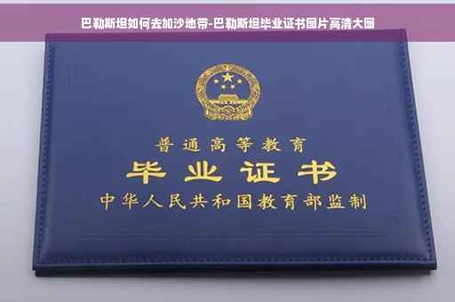 巴勒斯坦如何去加沙地带-巴勒斯坦毕业证书图片高清大图