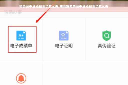 初会高中毕业证丢了怎么办,初会报名的高中毕业证丢了怎么办