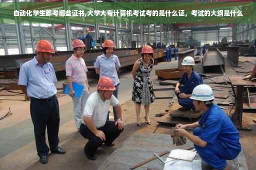 自动化学生都考哪些证书,大学大专计算机考试考的是什么证，考试的大纲是什么