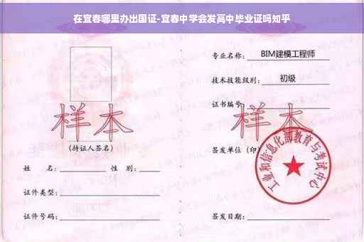 在宜春哪里办出国证-宜春中学会发高中毕业证吗知乎