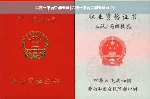 六枝一中高中毕业证(六枝一中高中毕业证图片)