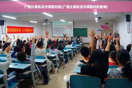 广西计算机证书领取时间(广西计算机证书领取时间查询)