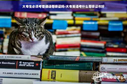 大专生必须考普通话等级证吗-大专英语考什么等级证书好