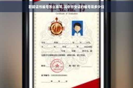 职称证书编号怎么填写,高中毕业证的编号是多少位