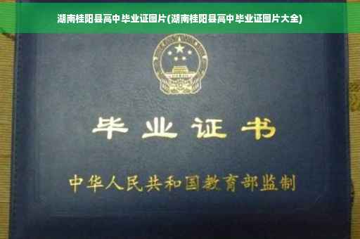 湖南桂阳县高中毕业证图片(湖南桂阳县高中毕业证图片大全)