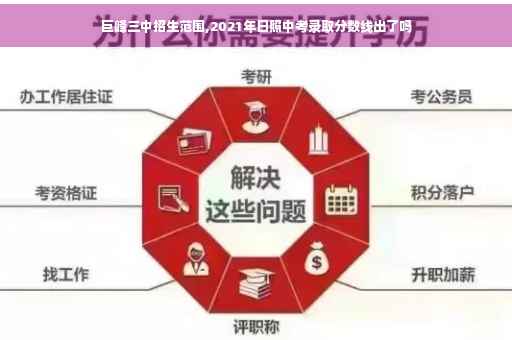 巨峰三中招生范围,2021年日照中考录取分数线出了吗