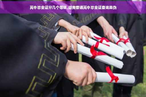 高中毕业证分几个等级,湖南普通高中毕业证查询真伪