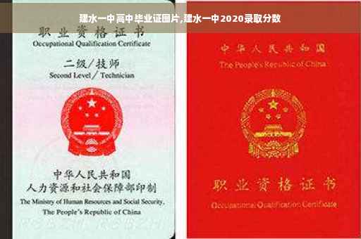 建水一中高中毕业证图片,建水一中2020录取分数