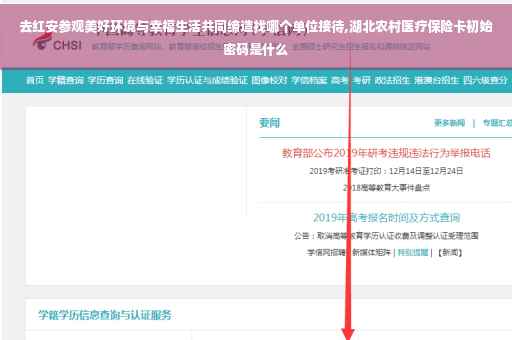 去红安参观美好环境与幸福生活共同缔造找哪个单位接待,湖北农村医疗保险卡初始密码是什么