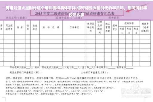 有谁知道火星时代这个培训机构具体怎样,你好你是火星时代的学员吗，想问问那学校怎么样