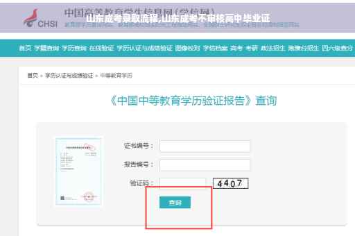 山东成考录取流程,山东成考不审核高中毕业证