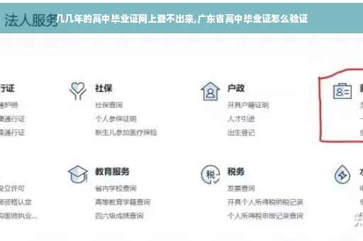 几几年的高中毕业证网上查不出来,广东省高中毕业证怎么验证