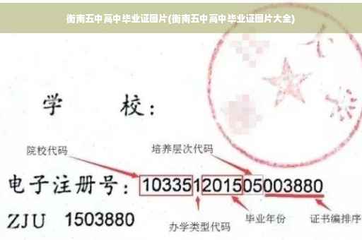 衡南五中高中毕业证图片(衡南五中高中毕业证图片大全)