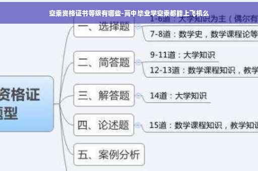 空乘资格证书等级有哪些-高中毕业学空乘都能上飞机么